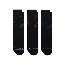 CHAUSSETTES STANCE PRIME CREW 3 PACK black