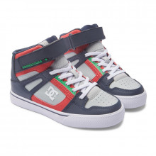 DC SHOES PURE HIGH TOP HV heather grey navy